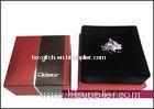 Decorative plastic jewelry boxes, earring gift presentation box and personalized earring storage box