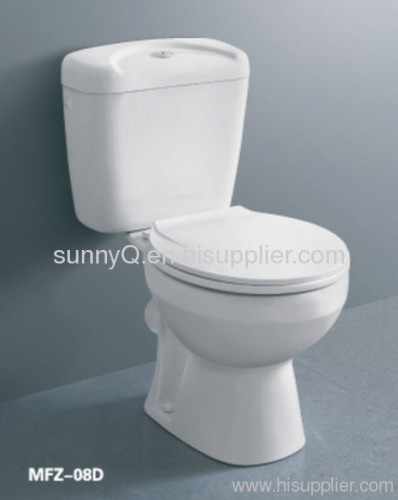 two piece washdown toilet