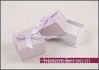 Engagement Ring Boxes, Jewelry packaging wedding ring box and elegant ring presentation box with bow
