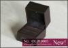 Designer brown PU Light packing Lighted Ring Boxes, diamond ring box and wedding ring presentation b