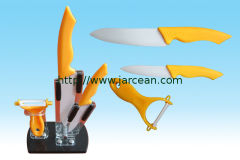 kitchen ceramic knife set