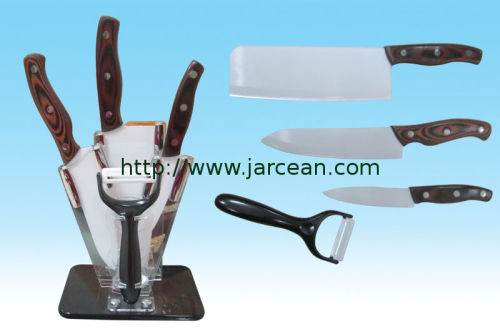 kitchen ceramic knife set