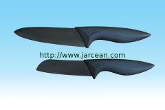 kitchen black ceramic cutlery knife