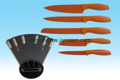 kitchen cutlery knives & knife set & non-stick coating knife