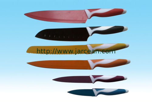 cutlery knives & knife set & non-stick coating knife
