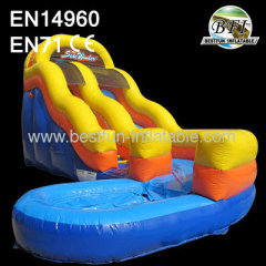 Inflatable Sidewinder Water Slide