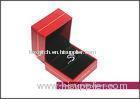 Fashion customized Pantone / spot color Plastic Jewelry Boxes for packaging earring and pendant