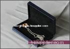 New leather plastic necklace box