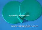 Green 65 / 85 / 95mm Silicon Rubber Electrode Pad For Wight Loss, Round Soft Durable Silicone Rubber