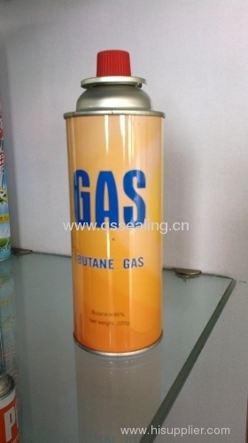 High qualty 220GR butane gas cartridge