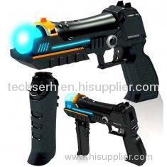 Dual Compatibility And Dual Hand Stabilization System PS3 Move Precision Gun Shot