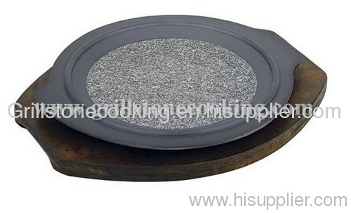 stone frying pan cooking stone frying dish fring pan