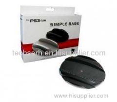 PS3 ABS Slim Simple Base Stand Accessory With Round Rubber Feet