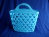 plastic bath baskets with handle