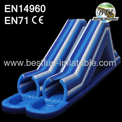 Inflatable Double Tube Slide