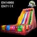 Inflatable Triple Lindy Slide