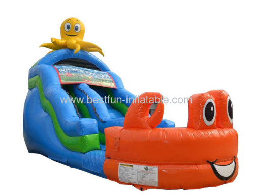 Sea World Inflatable Wet Dry Slide