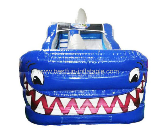 Shark Tank Inflatable Slide