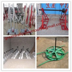 Made Of Cast Iron,Ground-Cable Laying,Cable drum trestles,Cable Drum Jacks