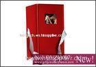 Spot UV cardboard and red fancy paper Wedding invitation card with video playing