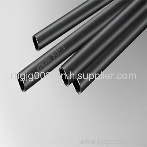 black and phosphated steel tubes