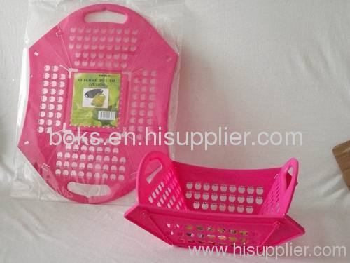 mini folding plastic basket