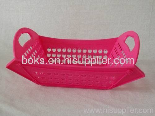 plastic folding fruit basket