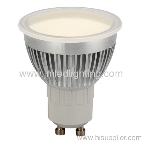 gu10 led spotlight 4.5w 420lm milk cover