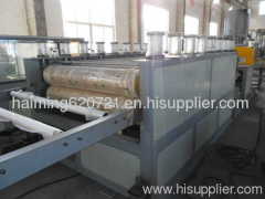 WPC plate extrusion line
