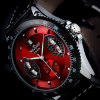 New Automatic Wrist Leather Date Mechanical Auto Steel Case Men's Watch Wrist Watch for 2013