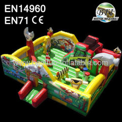 Inflatable Little Builders Playgroud