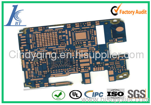 Single-sided PCB approval by ISO9000.FR4 single-sided PCB wi