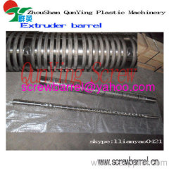 38crmoala bimetallic screw nitrided barrel for PMMA material