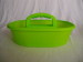 plastic shower caddy basket with handle