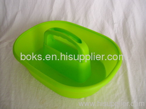 plastic handle shower caddy