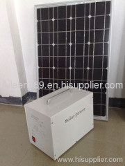 50W portable solar powered