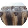 human hair skin weft