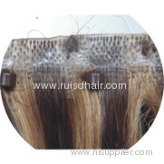 skin weft human hair