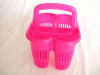 mini plastic durable shower basket with handle