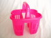 hot sale plastic shower basket with handle