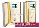 Personalized and designer Photo Jewelry Boxes, necklace display case box, Necklace box with photo p