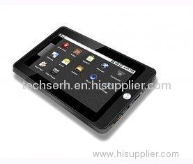 RM / RMVB Black 7 Inch WIFI MID Touch Rugged Tablet PC Computer with Four-Direction Rotate screen