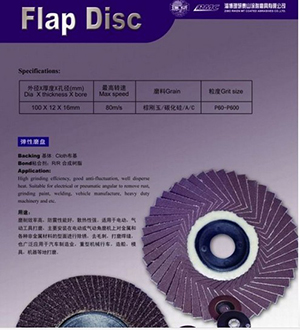 Abrasive cloth for different products