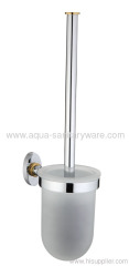 Wall mounted Brass Toilet Brush Holder of Toilet