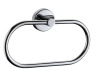 Zinc Alloy Bathroom Towel Ring Holder, Towel Ring, Chrome finishing,Round design