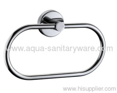 Zinc Alloy Bathroom Towel Ring Holder, Towel Ring, Chrome finishing,Round design