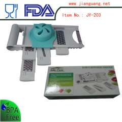 5 in 1 kitchen grater plastic grater vegetable slicer