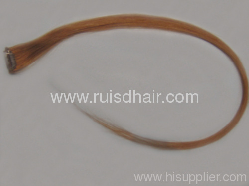 popular human hair clip in hair extension