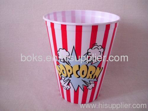 plastic popcorn bucket cups