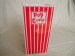 disposable plastic square popcorn bucket